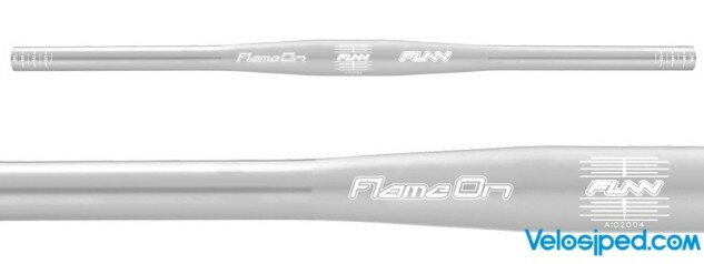 Руль FUNN Flame On Ø31.8 / 680 мм сріблястий