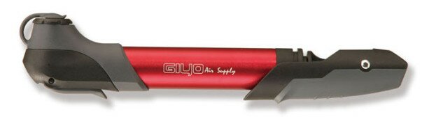 Насос компактний GIYO GP-97A-RD алюмінієвий червоний  Фото