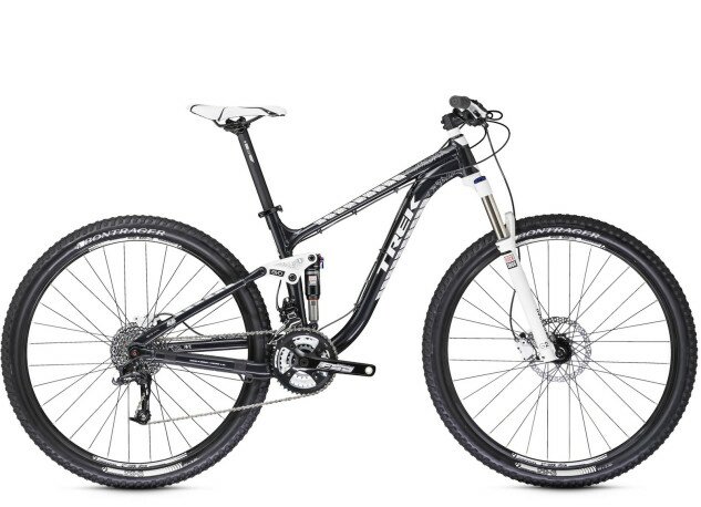 Велосипед Trek-2014 Fuel EX 5 29 18.5" чорно-білий