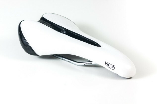 Сідло Velo VL-1421 білий логотип VK Фото №3