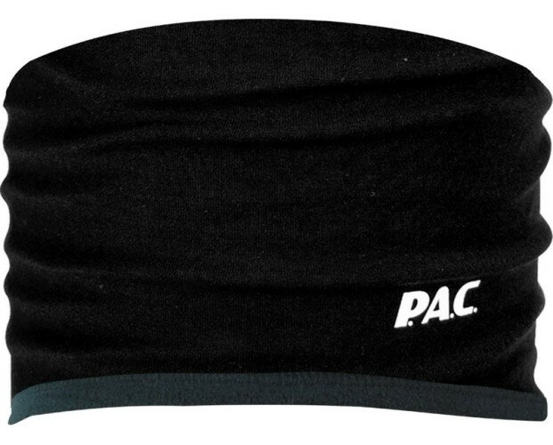 Головний убір P.A.C. Headband Fleece Total Black Фото №2