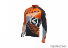 Веломайка з довгим рукавом KLS Pro Race 16 помаранчевий XXL  Фото