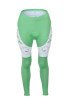 Велоштани жіночі Pro Cyclingbox фліс білий/зелений XL