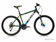 Велосипед Kellys 2016 Viper 50 Black Blue 21.5"  Фото