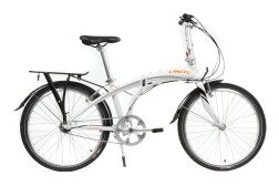 Велосипед складаний Langtu KV3.1 24" білий/сірий  Фото