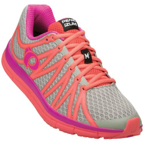 Взуття для бігу жіноче Pearl Izumi W EM ROAD M2 сірий/рожевий EU38.5