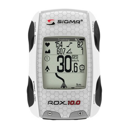 Велокомп`ютер бездротовий Sigma ROX 10.0 GPS BASIC білий