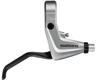 Гальмівна ручка Shimano Alivio BL-T4000 V-brake права під 2 пальця сріблястий/чорний
