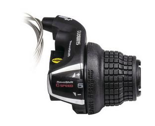 Манетка Shimano SL-RS35 Revoshift права 6-шв.(SIS) чорний