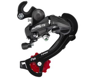 Перемикач задній Shimano Tourney TZ RD-TZ500-B крюк 6 швидкостей 