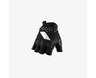 Рукавички Ride 100% EXCEEDA Gel Short Finger Glove чорний/білий M (9)