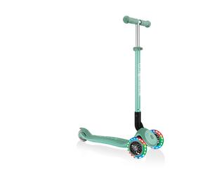 Самокат GLOBBER PRIMO FOLDABLE PLUS LIGHTS колеса з підсвіткою до 50кг 3+ м`ятний