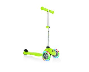 Самокат GLOBBER PRIMO LIGHTS колеса з підсвіткою до 50кг 3+ зелений