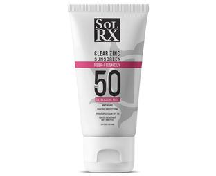 Сонцезахисний крем SolRx SPF 50 Zinc Sunscreen 100 мл