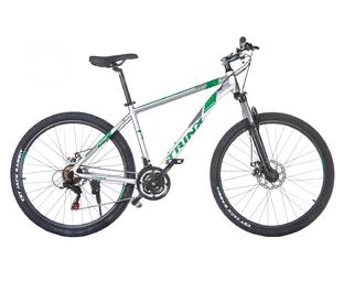 Велосипед TRINX M136 Elite 27.5˝ сірий/зелений 18˝