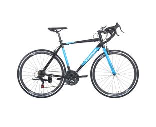 Велосипед Trinx Tempo 1.0 700C чорний/блакитний/білий 500мм (2022)