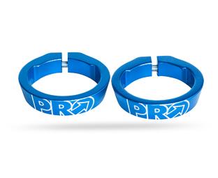 Замки на гріпси PRO Lock Ring алюмінієві 2 штуки синій (PRAC0090)