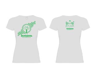 Футболка ˝Велодень 2015˝ жіноча Roly Jamaica L