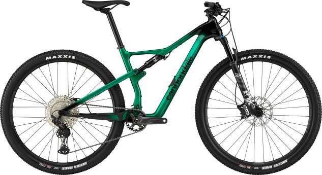 Велосипед Cannondale 2023 SCALPEL Carbon 4 29" зелений / чорний S