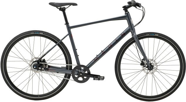 Велосипед Marin 2024 Presidio 2 28" сірий / чорний / червоний S