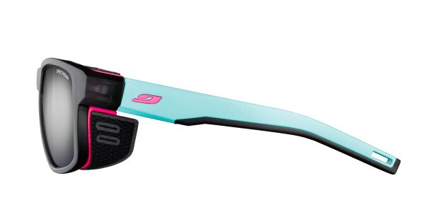 Очки Julbo Shield M черный / голубой Spectron Flash Anti-reflective Cat. 4 Фото №2