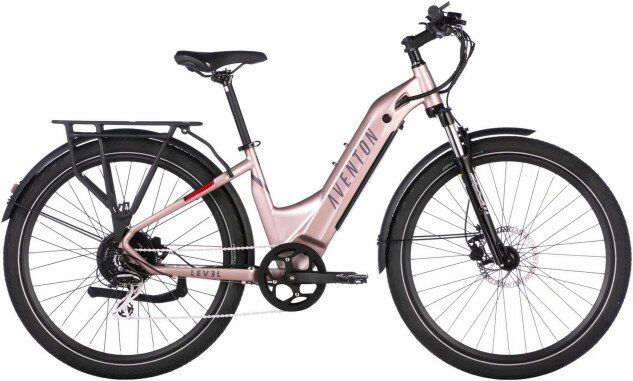 Електровелосипед Aventon 2024 Level.2 ST 500 27,5" рожевий M