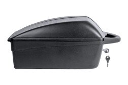 Кейс на багажник POLISPORT Top Case Quick Release швидкоз`ємний чорний 11 л  Фото