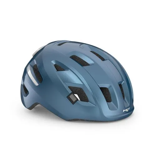 Шлем MET E-MOB CE глянцевый синий M (56-58 см)