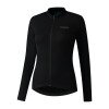 Веломайка жіноча Shimano ELEMENT LONG SLEEVE чорий L