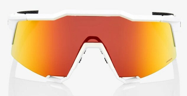Очки Ride 100% Speedcraft Soft Tact Off белый линзы Red Mirror Фото №3