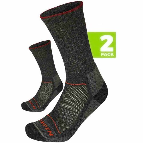 Носки LORPEN T2WE Merino Blend Light Hiker Eco 2 Pack 5427 угольный XL