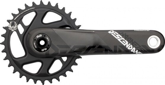 Шатуни Truvativ Descendant Carbon EAGLE DUB 170мм 32T X-SYNC 2 Boost 148 без каретки чорний