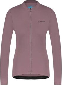 Веломайка жіноча Shimano Apice утеплена з довгим рукавом бежевий XXS