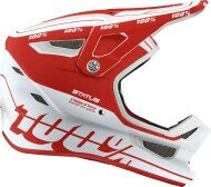 Шлем Ride 100% Status красный/белый матовый M (57-58 см)  Фото