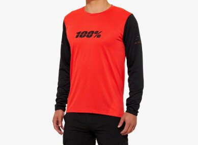 Джерсі Ride 100% Ridecamp довгий рукав червоний M