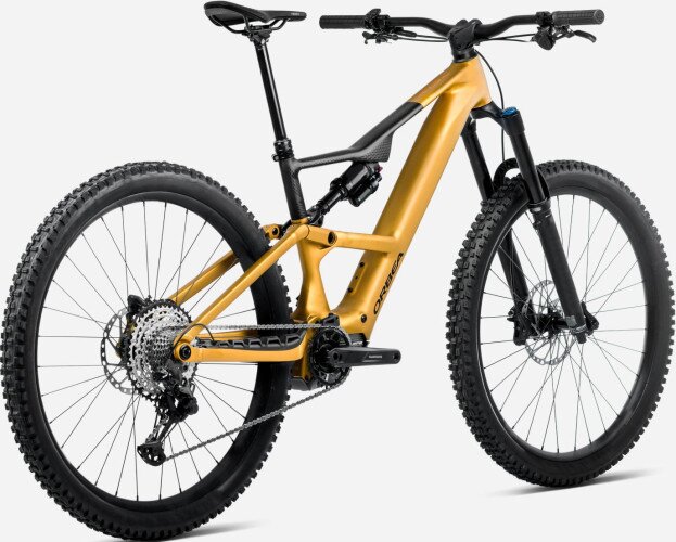 Велосипед Orbea Rise LT H20 29" матовый жёлтый/чёрный L Фото №4
