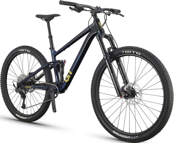 Велосипед GT 2025 Zaskar FS Comp 29" чорний/синій L Фото №2