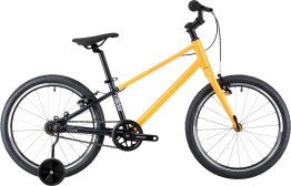 Велосипед Pride 2025 Glider 2.1 20" чорний/жовтий  Фото