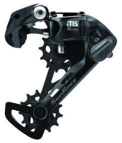Перемикач задній SUN RACE MS100 MD 10 швидкостей середній важіль