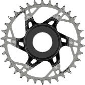 Звезда шатунов SRAM T-Type XX 34T сталь/алюминий крепление Shimano Steps direct mount чёрный/серый  Фото