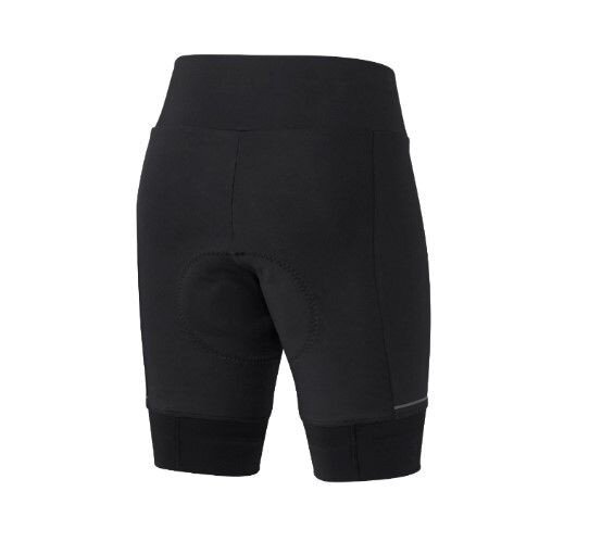 Велотруси жіночі Shimano SUMIRE 2 без лямок з памперсом чорний S Фото №2