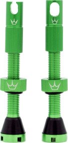 Безкамерні ніпелі Peaty`s x Chris King Tubeless Valves 42 мм зелений