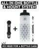 Безрамочная фляга Peaty`s x Fidlock Lockin Bottle дымчатый Speed 600 мл Фото №4