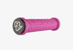 Ручки руля RaceFace Grippler Lock On 33мм рожевий  Фото