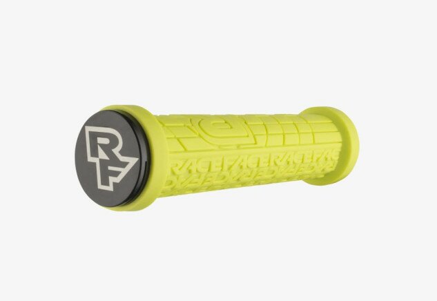 Ручки руля RaceFace Grippler Lock On 30мм желтый