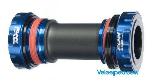 Каретка FUNN TXP BSA Hollowtech II с анодированными чашками синий