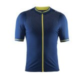 Веломайка чоловіча Craft Glow Jersey Man синій/жовтий L  Фото