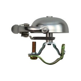 Дзвоник Crane Mini Suzu Matte Silver 45мм алюміній скоба