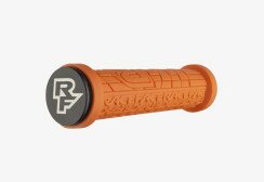 Ручки руля RaceFace Grippler Lock On 33мм помаранчевий  Фото