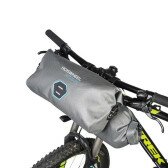 Сумка на кермо Roswheel Attack Bike-Packing 111458 водонепроникна сірий  Фото